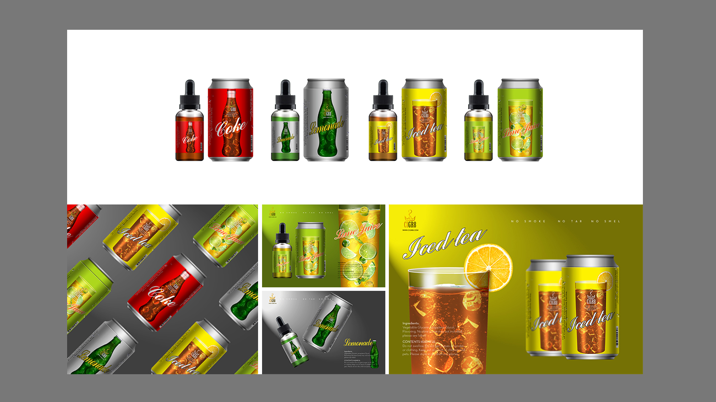 設計一個電子霧化器logo多少錢？設計一套電子霧化器VI多少錢？