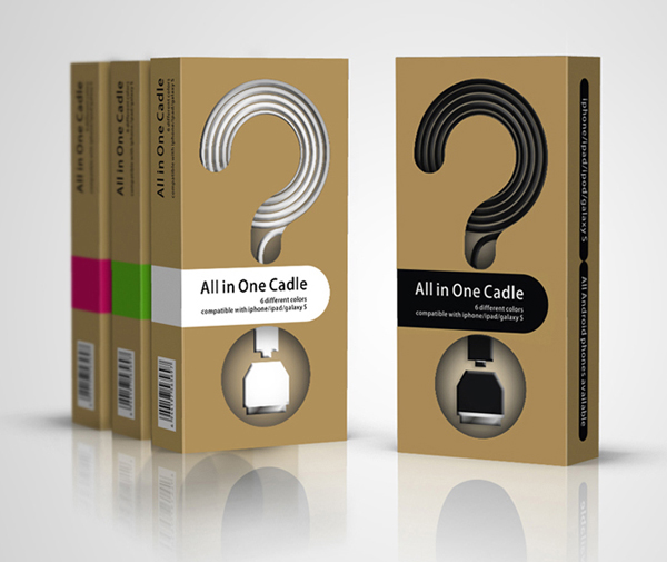 跨境電商產品3C數碼配件之數據線包裝設計